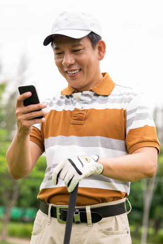 Make instant swing corrections on the golf course or at the driving range using new sports technology mobile apps.