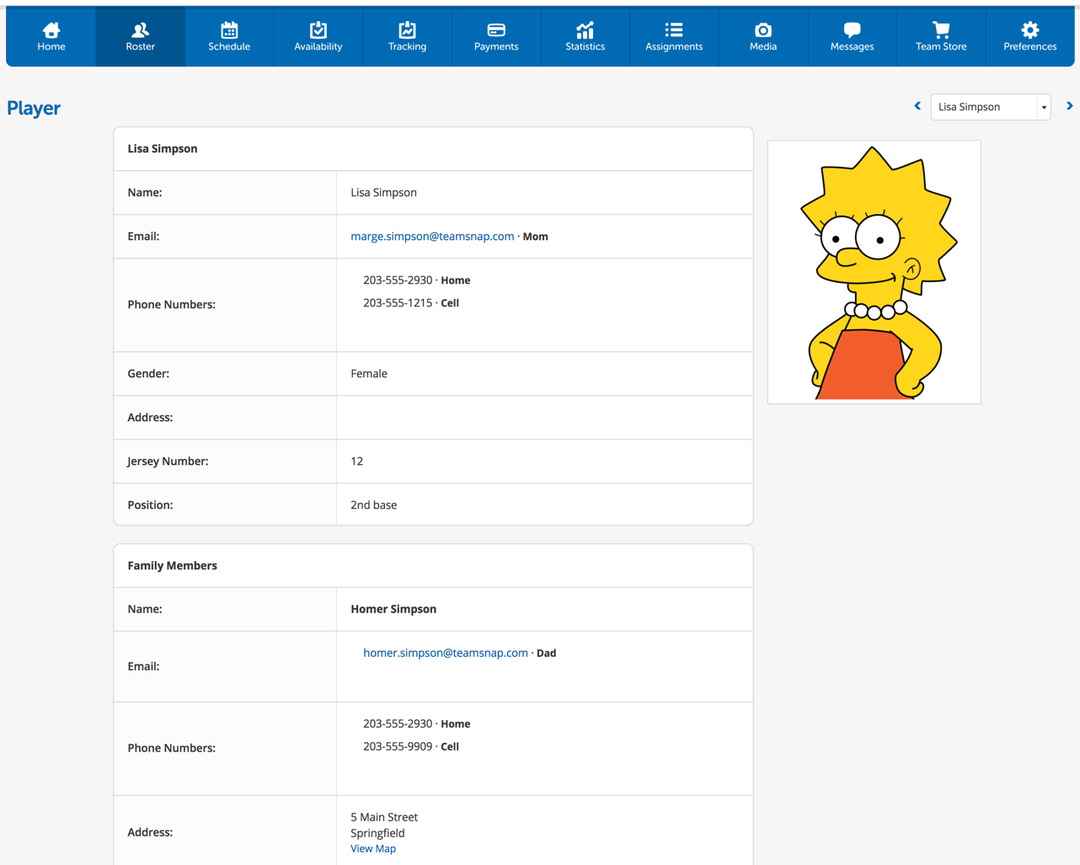 Introducing the Redesigned Roster Card TeamSnap Blog TeamSnap