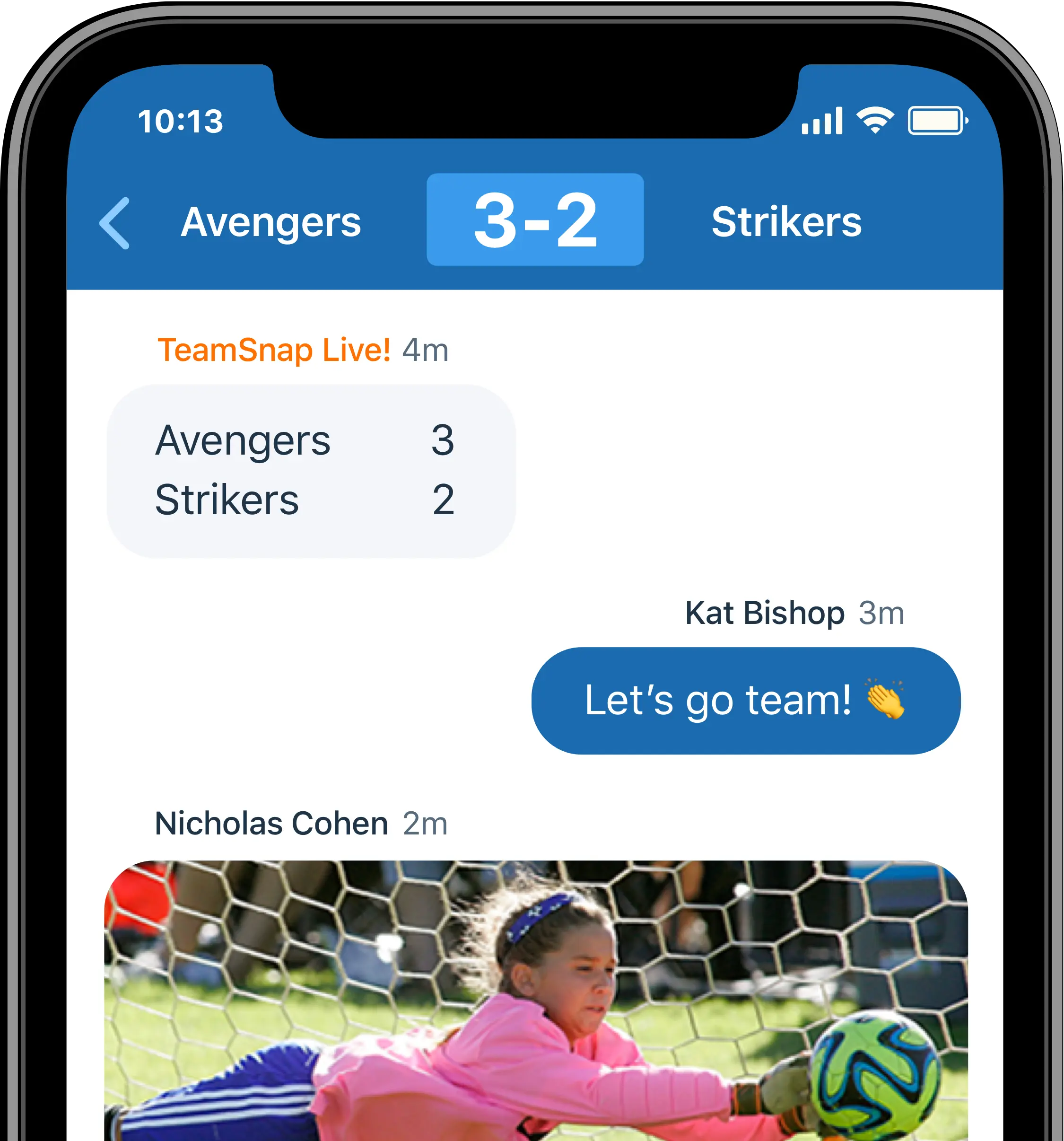 Featured image: Feature Friday: Stay Connected With TeamSnap Live!