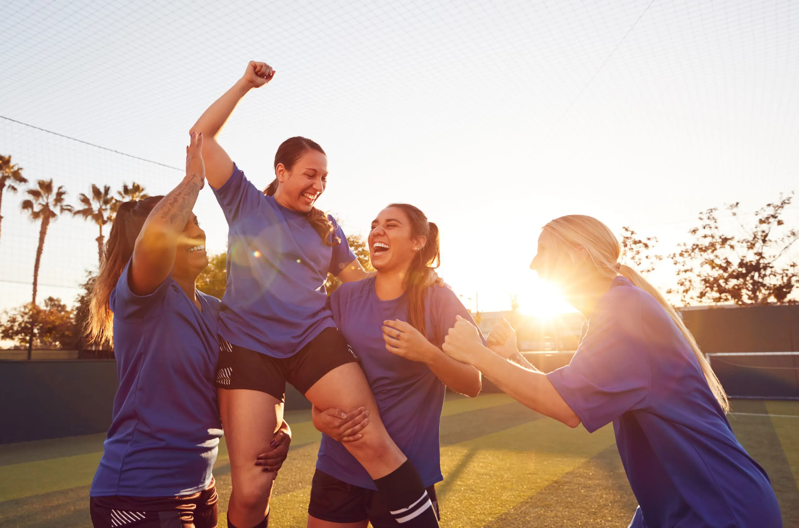 Featured image: TeamSnap Surprises Ridgewood High School Girls Flag Football With A Trip Of A Lifetime!