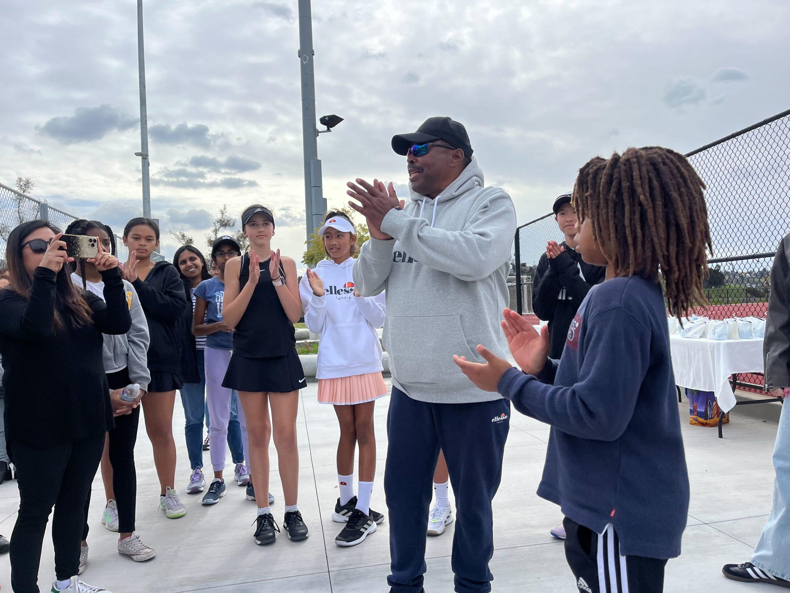 Featured image: TeamSnap Impact, the Pete Brown Jr Tennis Program and e.l.f. SKIN