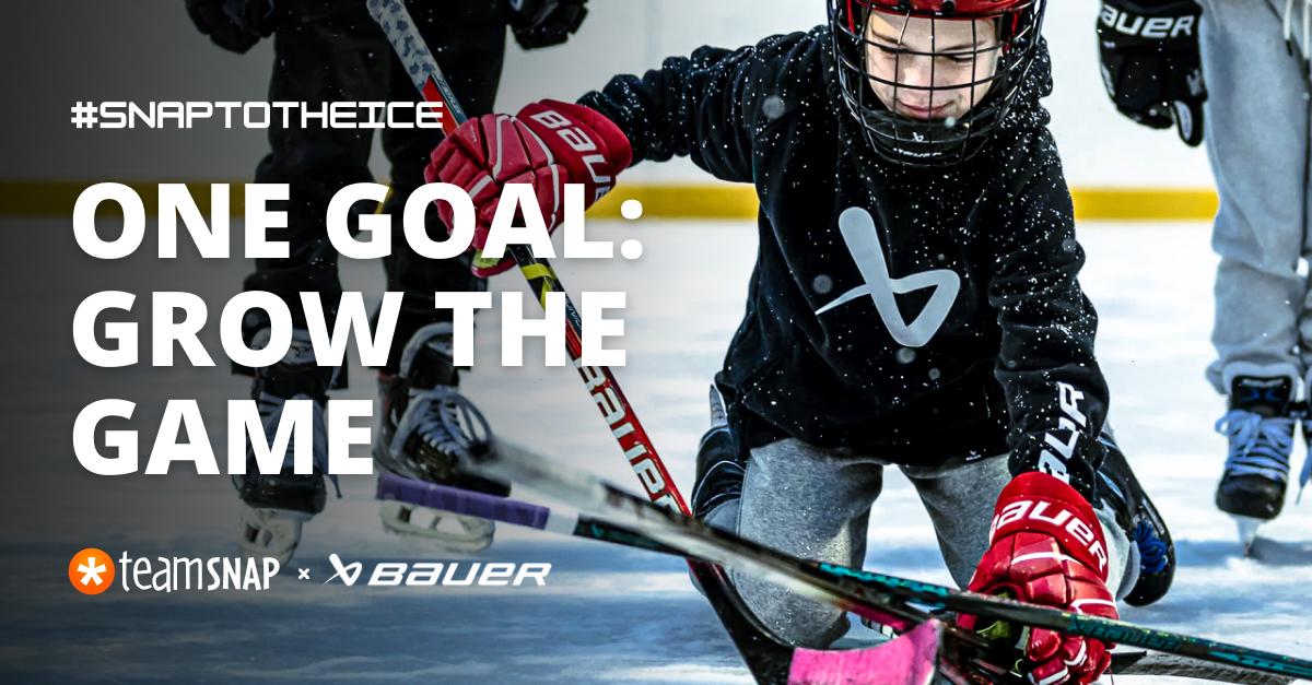 Featured image: TeamSnap and Bauer Hockey partner to bring youth hockey training and drills to players and families