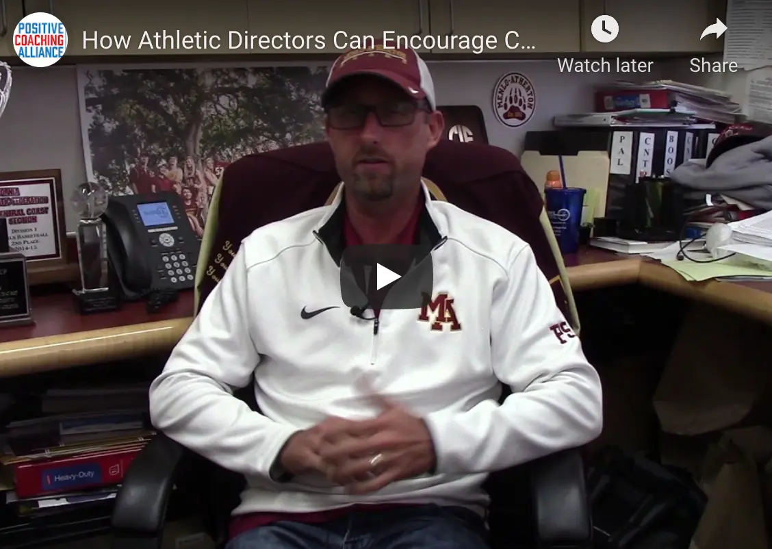 Thumbnail: How Athletic Directors Can Encourage Coaches To Empower Parents