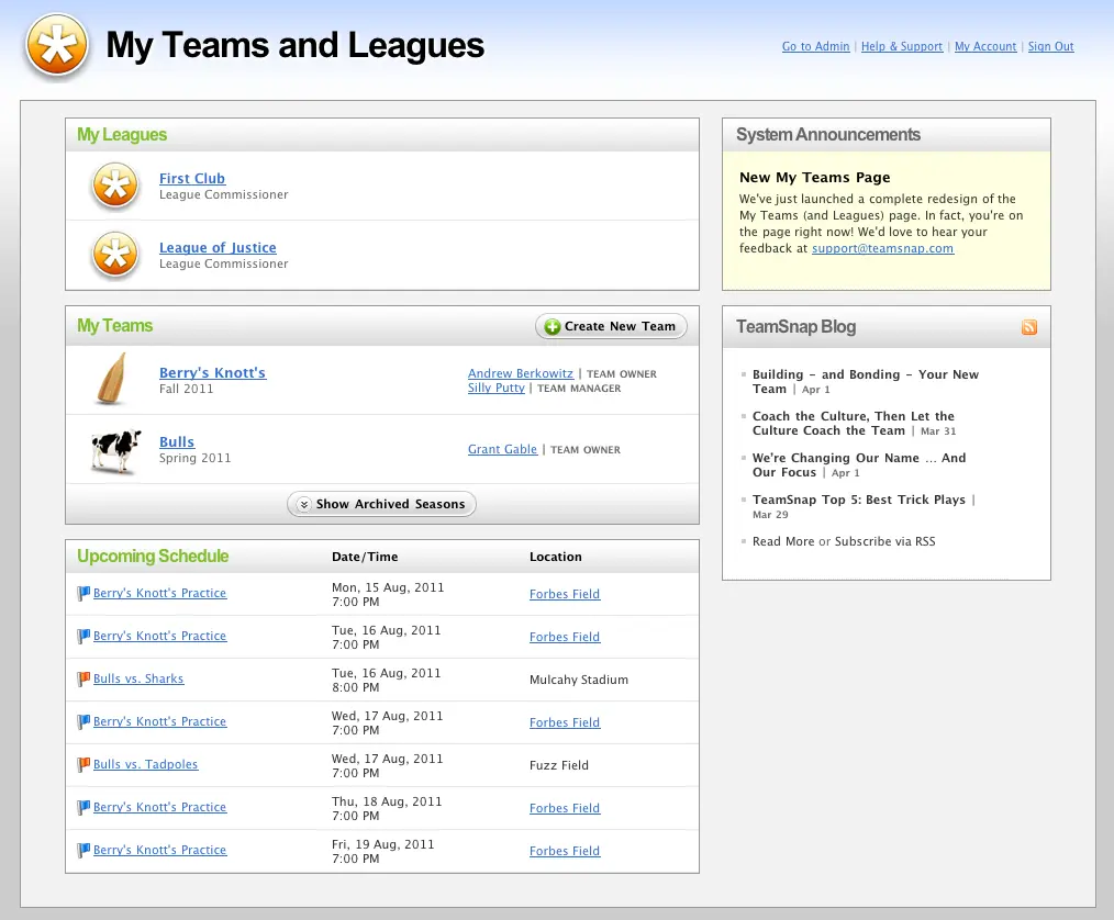 Featured image: Introducing Your All-New My Teams (and Leagues) Page
