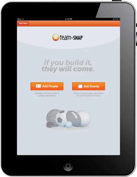 Featured image: TeamSnap for iPad is Here!