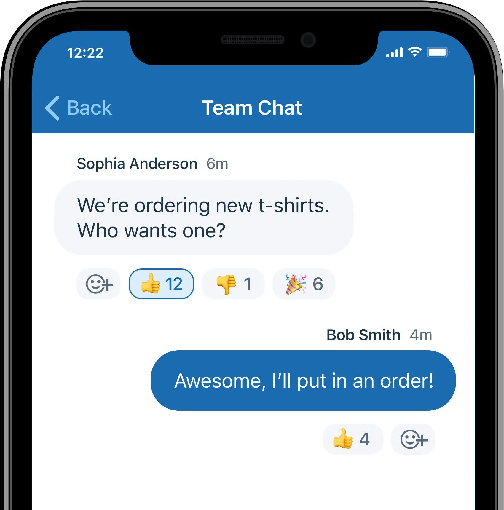 Featured image: Introducing Emoji Reactions for Team Chats and Polling