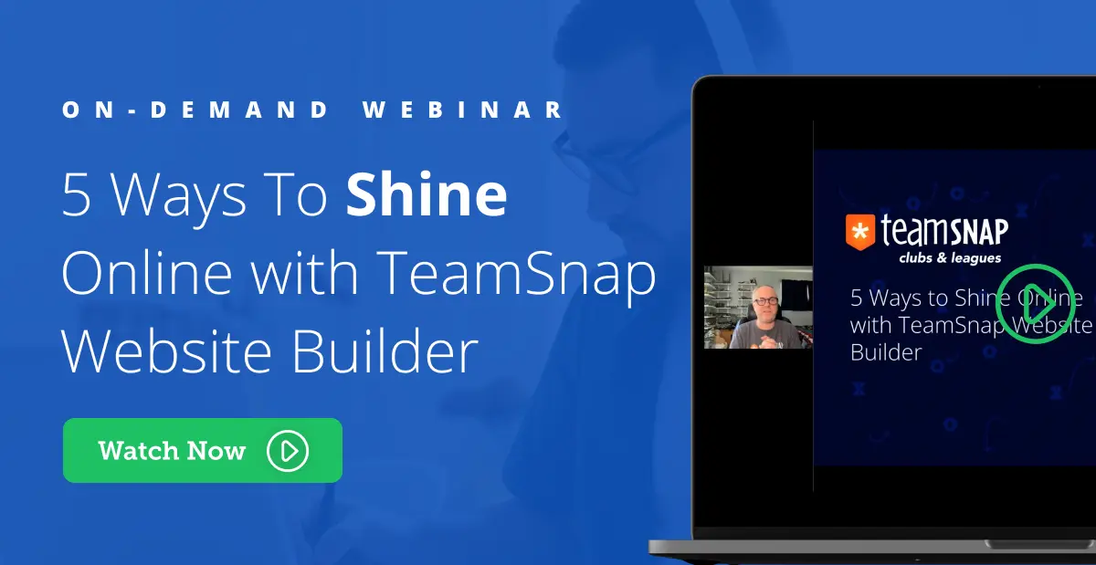 Featured image: 5 Reasons Why You’ll Love TeamSnap Website Builder
