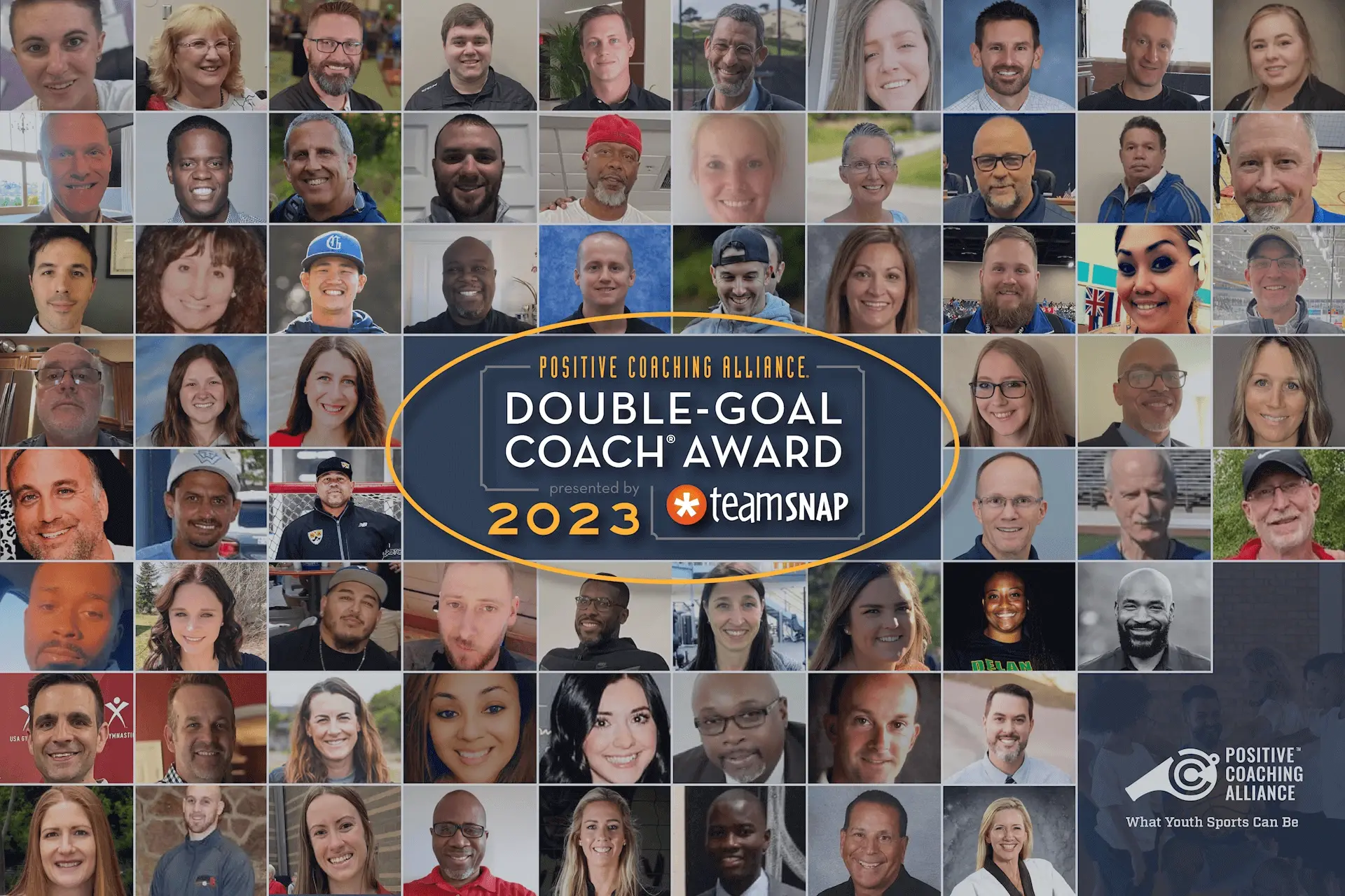 Featured image: Announcement: 2023 Regional Winners of PCA’s Double-Goal Coach® Award presented by TeamSnap