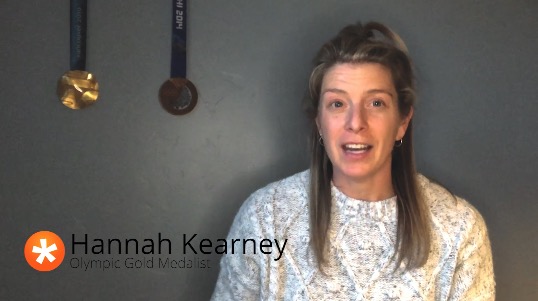 Video: What drives Hannah Kearney Olympic gold medalist to play sports