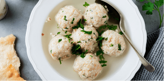 Recipe image: Matzo Ball Soup