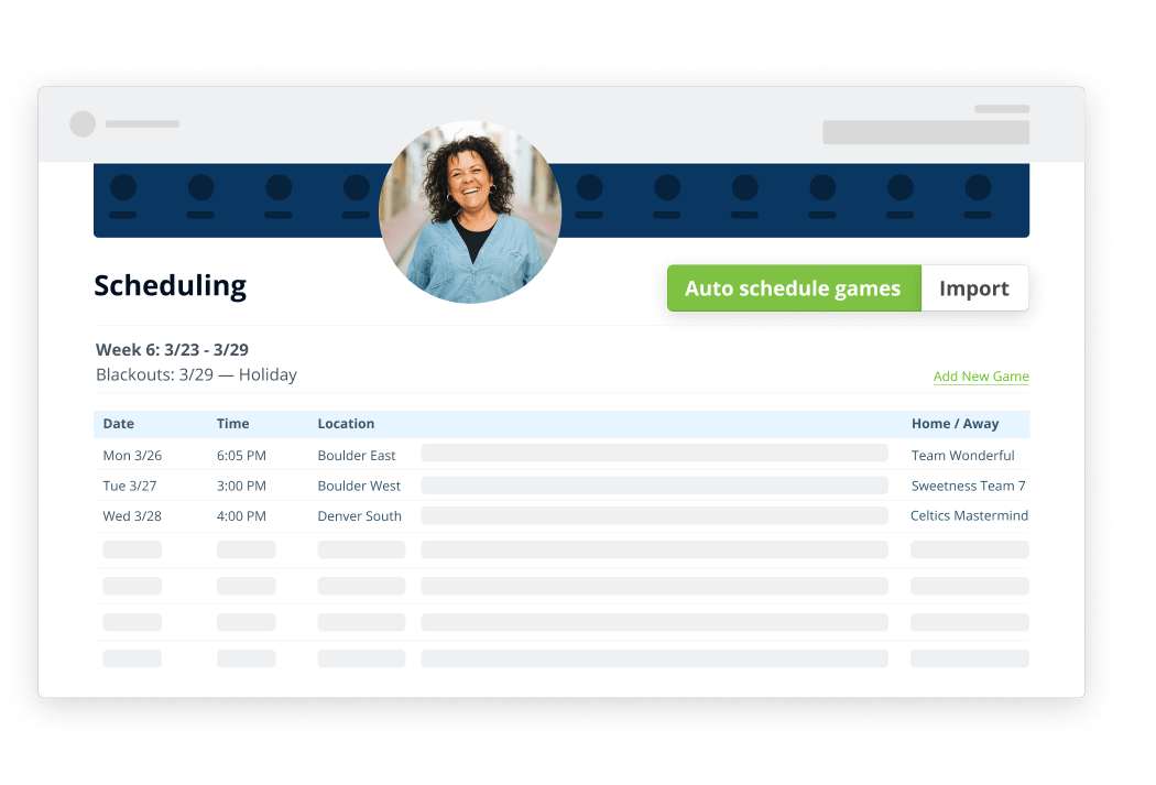 You love youth sports, not registration, invoicing, or rostering TeamSnap