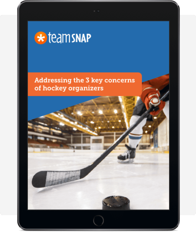 Preview of e-book: Addressing The 3 Key Concerns Of Hockey Organizers