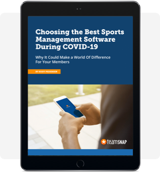Preview of e-book: Choosing the Best Sports Management Software During COVID-19