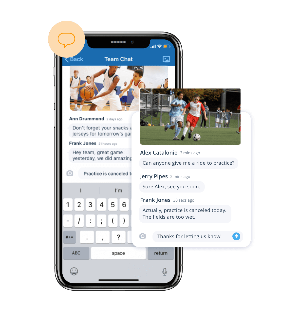 TeamSnap Team Management App Features TeamSnap