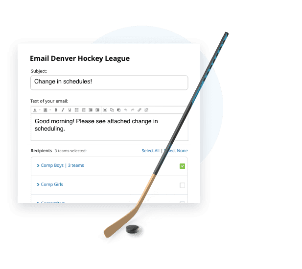 TeamSnap Club & League baseball communication tools are next level