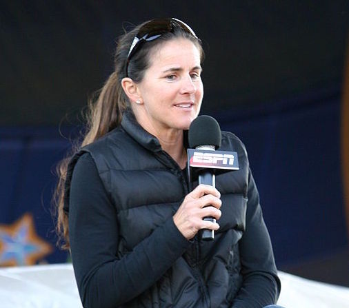 A preview image for the podcast: “Brandi Chastain: Soccer Safety, Youth Development, and the 2015 Women&#39;s World Cup”