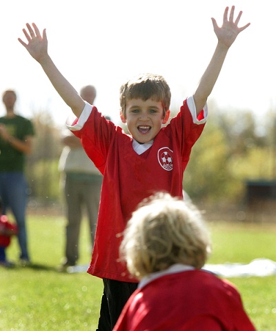 Have your camera ready to capture the emotion when photographing soccer games.