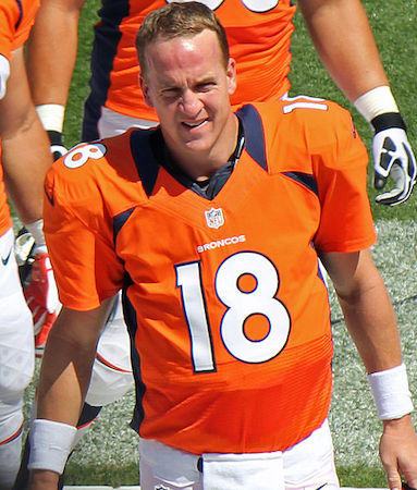 04 February 2011: Peyton Manning during the Reebok's Zig Tech