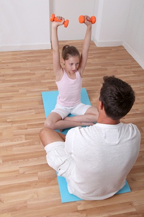 Always have kids exercise with supervision for safety and proper technique.