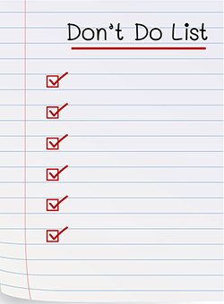 A preview image for the article: Increase Your Productivity With a Do-Not-Do List